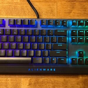 Alienware Black Keyboard with RGB Lighting